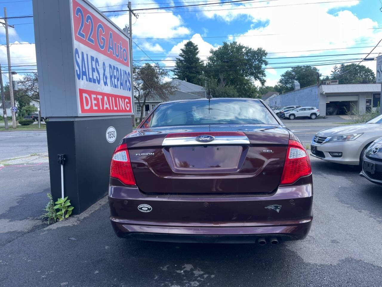 2012 Ford Fusion for sale at 22 G Auto Sales in Schenectady, NY