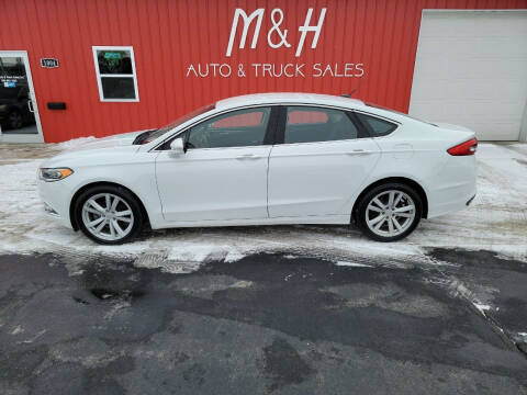2017 Ford Fusion for sale at M & H Auto & Truck Sales Inc. in Marion IN