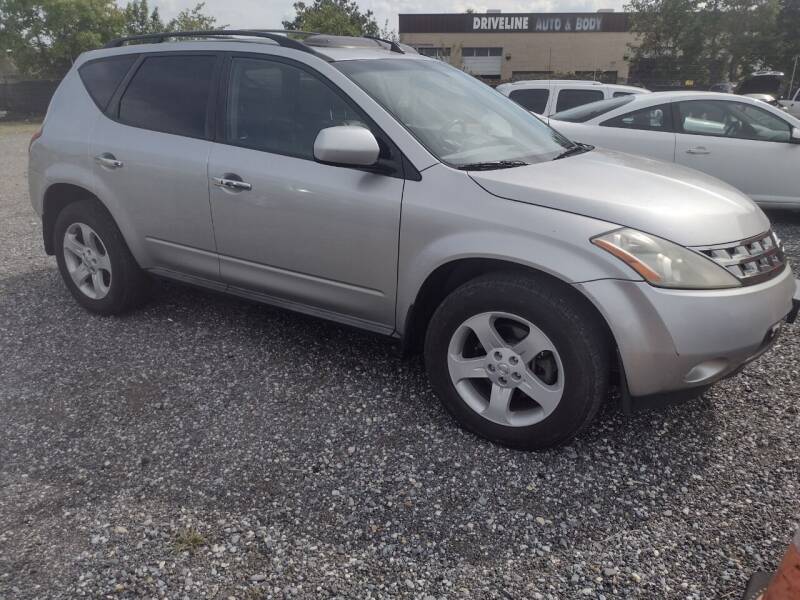 2005 Nissan Murano for sale at Branch Avenue Auto Auction in Clinton MD
