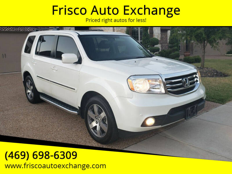 2013 Honda Pilot for sale at Frisco Exchange LLC in Frisco TX