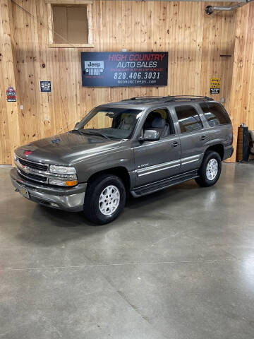 2001 Chevrolet Tahoe for sale at Boone NC Jeeps-High Country Auto Sales in Boone NC