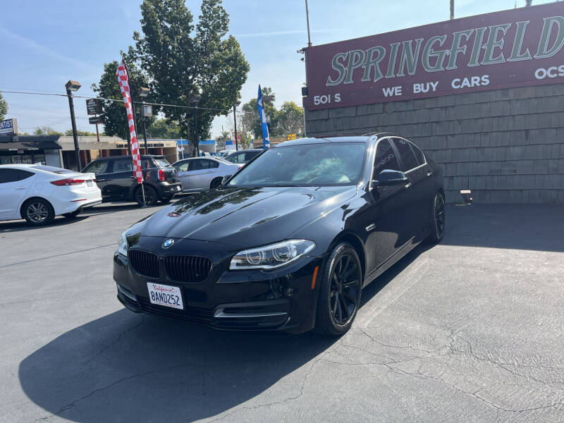 2014 BMW 5 Series for sale at SPRINGFIELD BROTHERS LLC in Fullerton CA