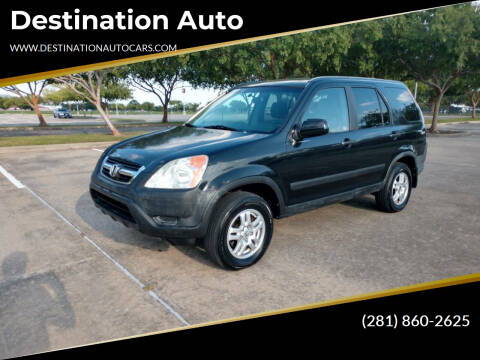 2004 Honda CR-V for sale at Destination Auto in Stafford TX