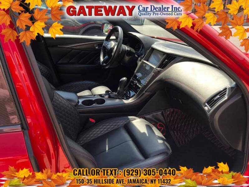 2022 Infiniti Q50 Red Sport 400