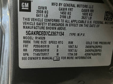 2012 Buick Enclave Leather