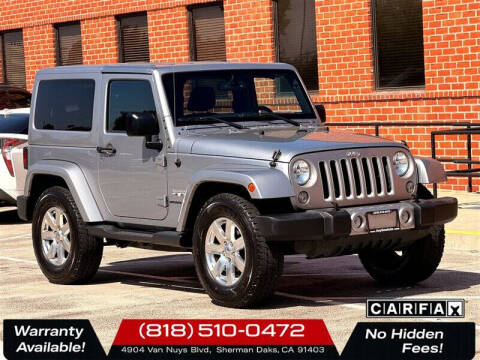 2016 Jeep Wrangler Sahara