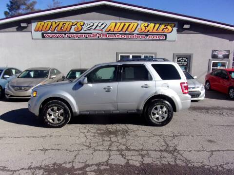 2012 Ford Escape for sale at ROYERS 219 AUTO SALES in Dubois PA
