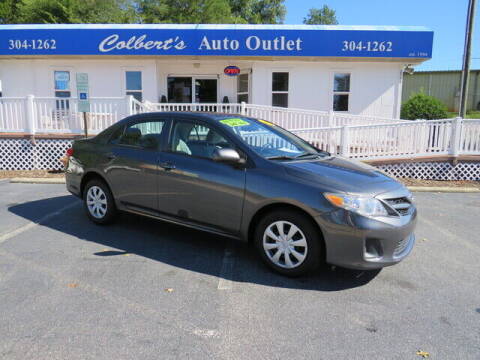 2013 Toyota Corolla for sale at Colbert's Auto Outlet in Hickory NC