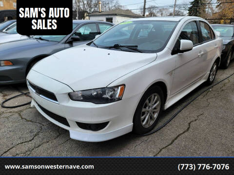 2014 Mitsubishi Lancer for sale at SAM'S AUTO SALES in Chicago IL