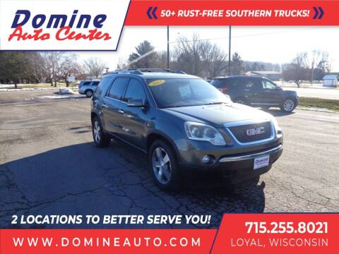 2011 GMC Acadia for sale at Domine Auto Center in Loyal WI