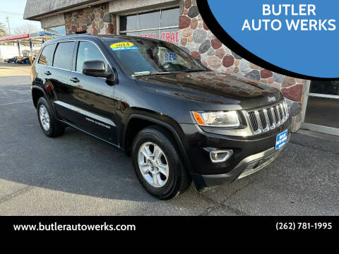 2014 Jeep Grand Cherokee for sale at BUTLER AUTO WERKS in Butler WI