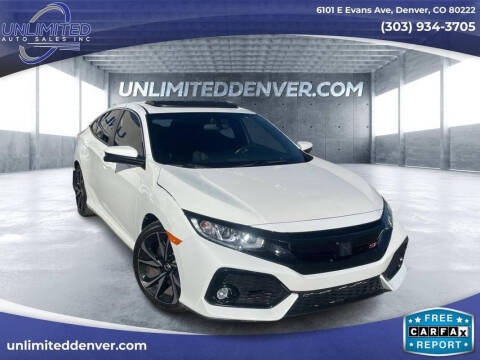 2018 Honda Civic for sale at Unlimited Auto Sales in Denver CO