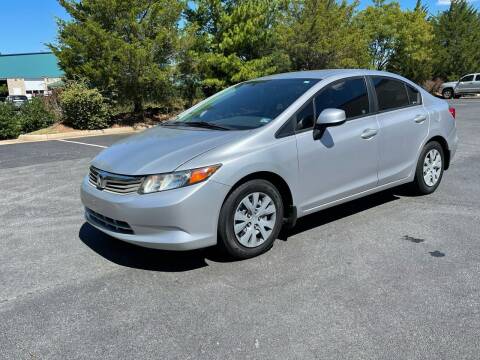 2012 Honda Civic for sale at Aren Auto Group in Chantilly VA