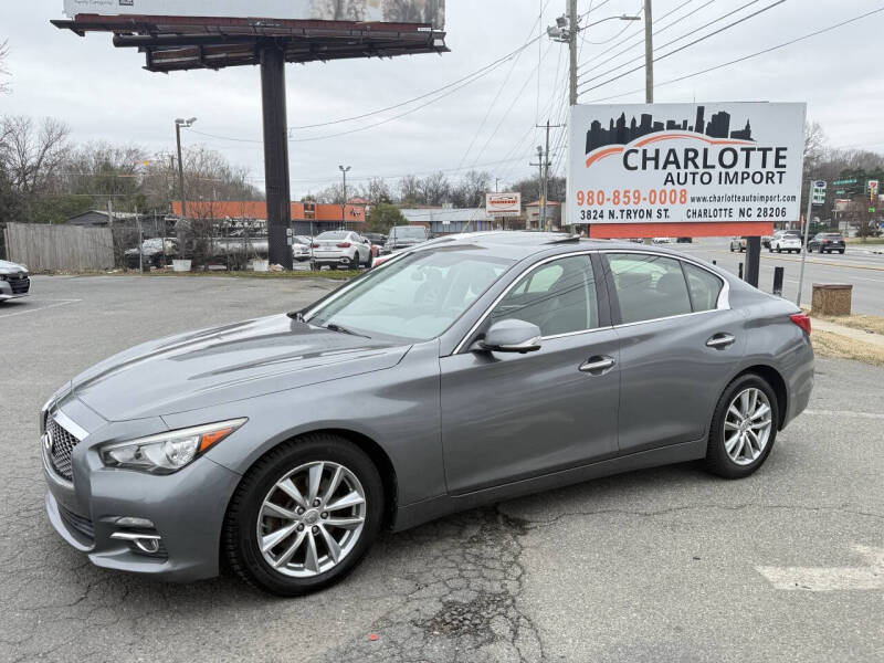 2014 Infiniti Q50 for sale at Charlotte Auto Import in Charlotte NC