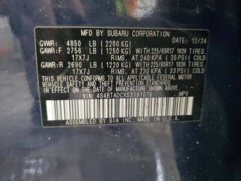 2025 Subaru Outback Premium