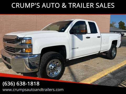 2017 Chevrolet Silverado 3500HD for sale at CRUMP'S AUTO & TRAILER SALES in Crystal City MO