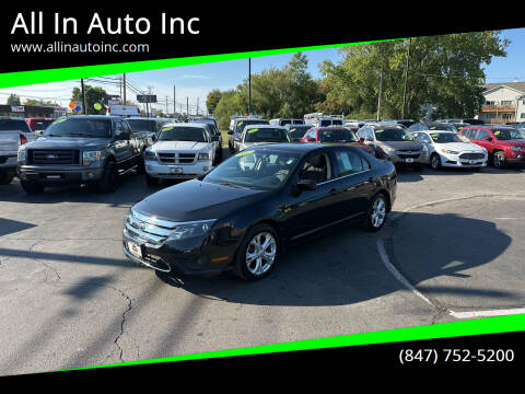 2012 Ford Fusion for sale at All In Auto Inc in Palatine IL