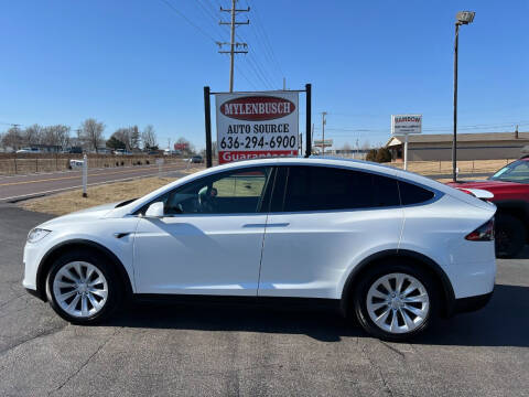 2020 Tesla Model X for sale at MYLENBUSCH AUTO SOURCE in O'Fallon MO