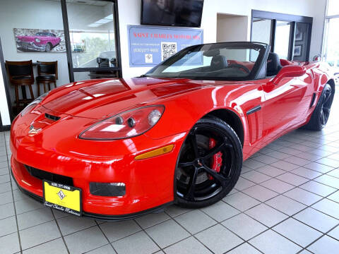 2012 Chevrolet Corvette for sale at SAINT CHARLES MOTORCARS in Saint Charles IL