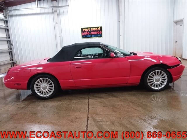 Red 2005 Ford Thunderbird Deluxe Convertible Deluxe 2dr Convertible 2