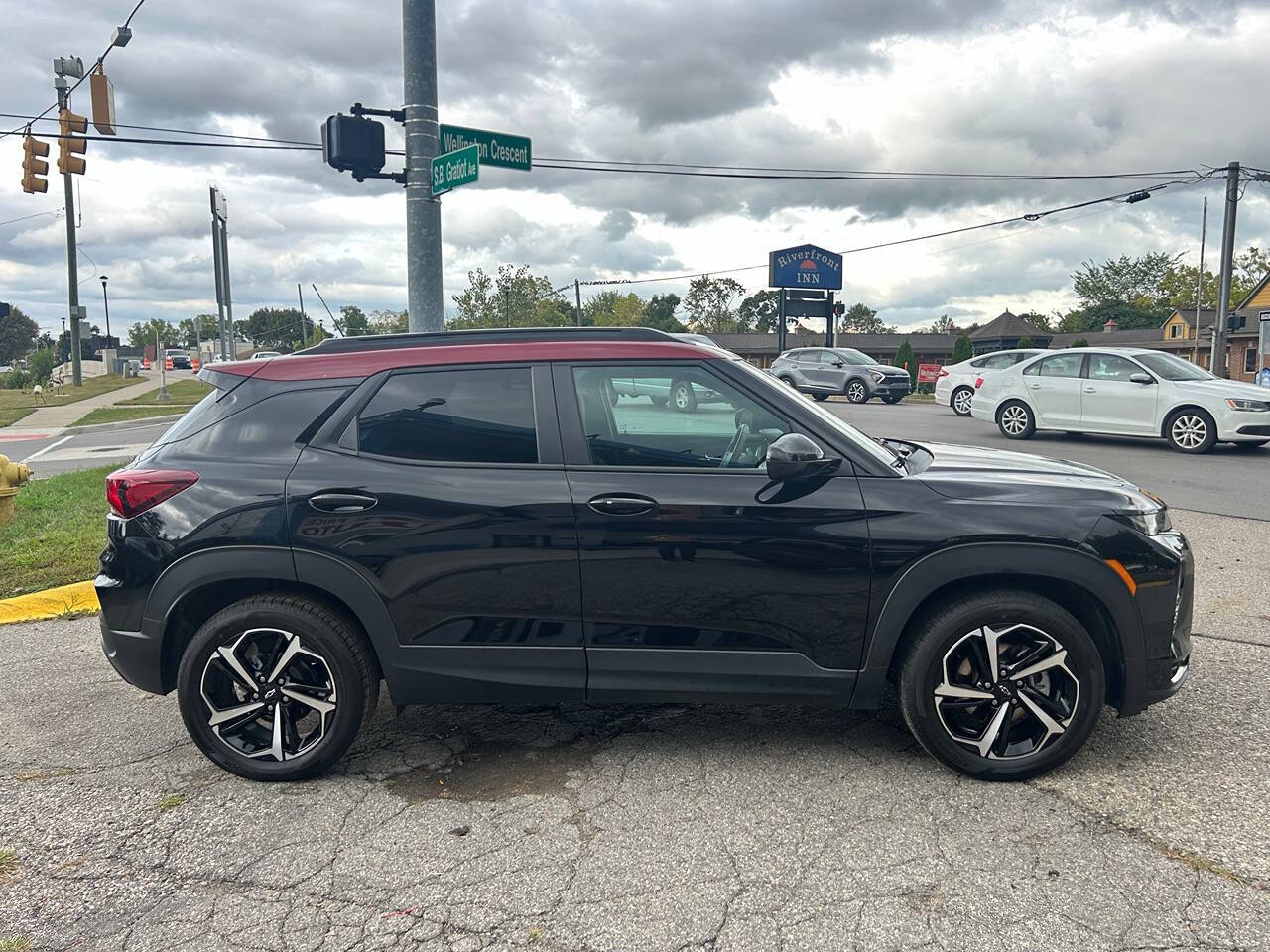 2021 Chevrolet Trailblazer for sale at ONE PRICE AUTO in Mount Clemens, MI