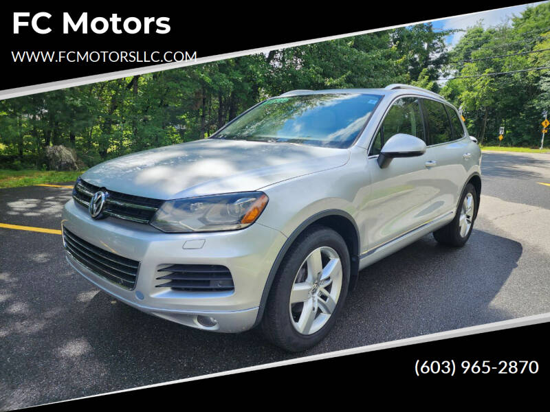 2012 Volkswagen Touareg for sale at FC Motors in Manchester NH