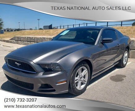 2014 Ford Mustang for sale at Texas National Auto Sales LLC in San Antonio TX