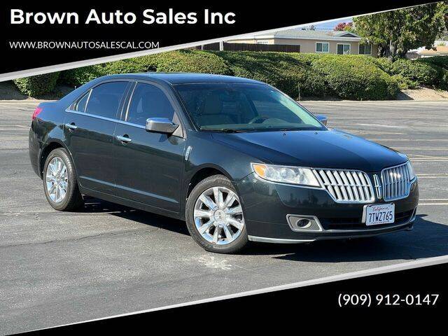2010 Lincoln MKZ for sale at Brown Auto Sales Inc in Upland CA