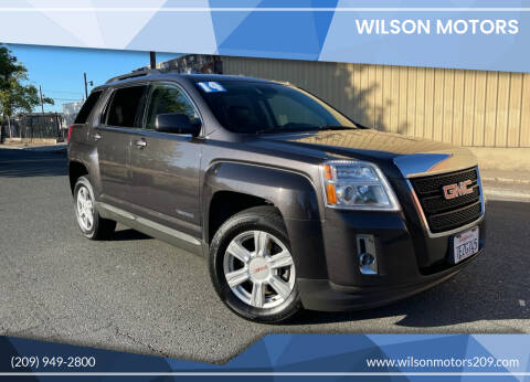 2014 GMC Terrain for sale at WILSON MOTORS in Stockton CA