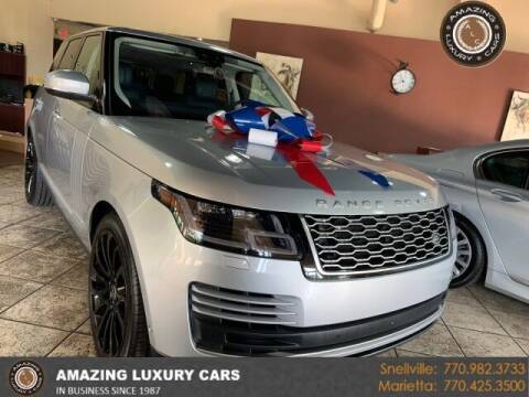 2018 Land Rover Range Rover for sale at Amazing Luxury Cars in Snellville GA