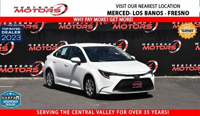 2021 Toyota Corolla for sale at Western Motors Los Banos in Los Banos CA