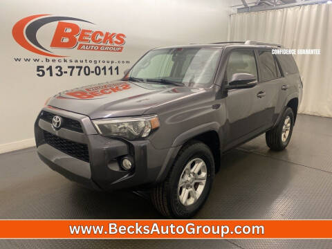 2016 Toyota 4Runner for sale at Becks Auto Group in Mason OH
