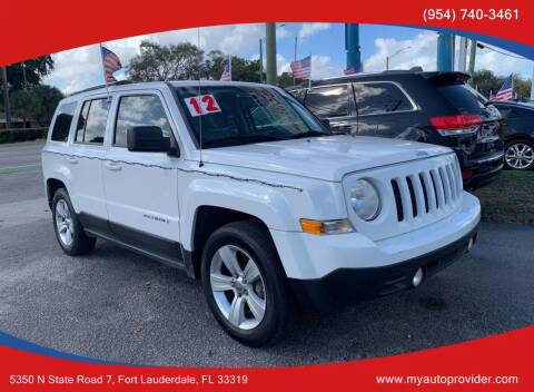2012 Jeep Patriot for sale at AUTO PROVIDER in Fort Lauderdale FL