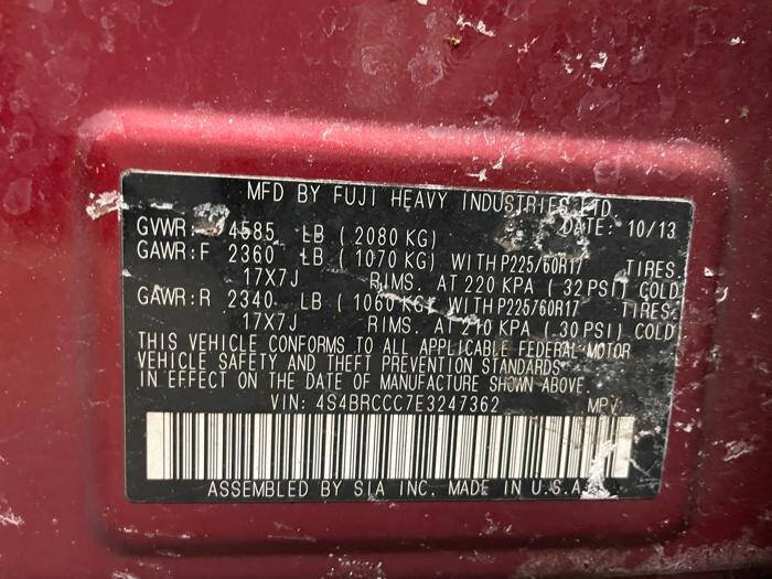 2014 Subaru Outback 2.5i Premium