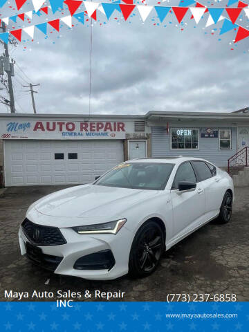 2022 Acura TLX for sale at Maya Auto Sales & Repair INC in Chicago IL