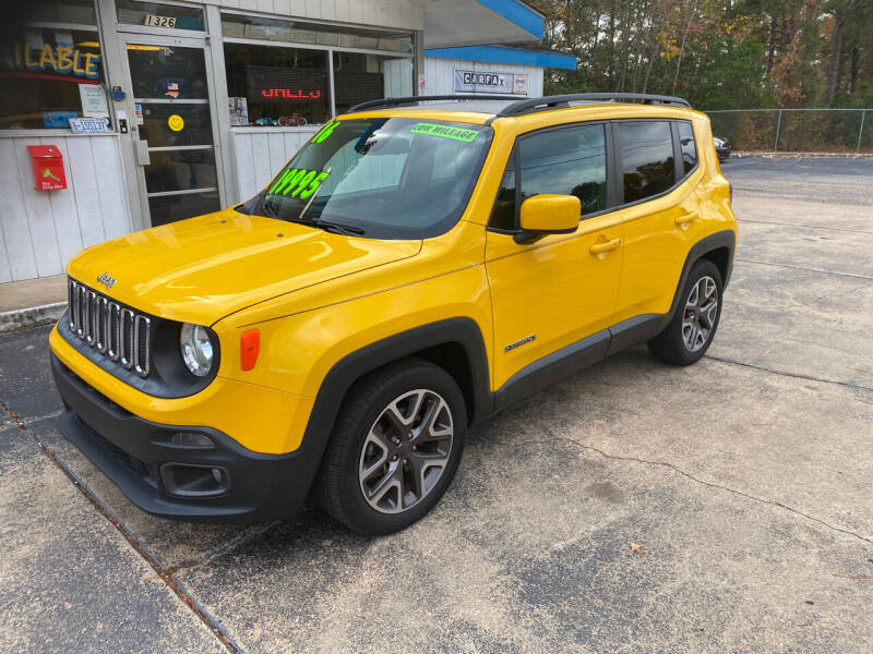 2016 Jeep Renegade for sale at TOP OF THE LINE AUTO SALES in Fayetteville NC