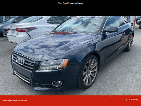 2012 Audi A5 for sale at Top Quality Auto Sales in Westport MA
