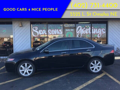 2005 Acura TSX for sale at Good Cars 4 Nice People in Omaha NE