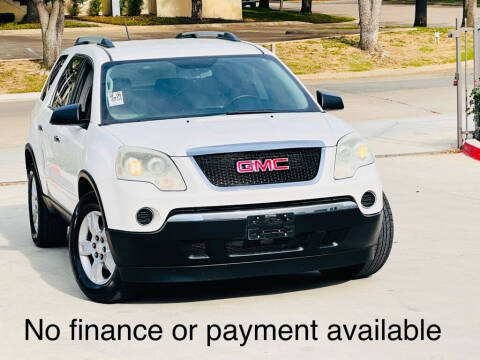 2011 GMC Acadia for sale at Texas Drive Auto in Dallas TX