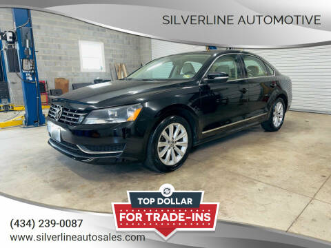 2013 Volkswagen Passat for sale at Silverline Automotive in Lynchburg VA