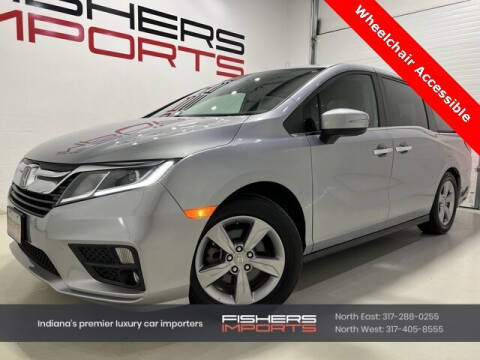 2018 Honda Odyssey for sale at Fishers Imports in Fishers IN