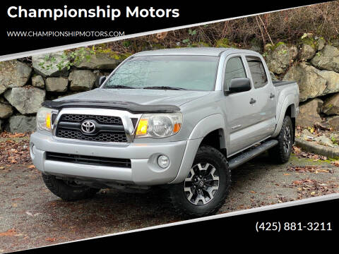 2011 Toyota Tacoma for sale at Championship Motors in Redmond WA