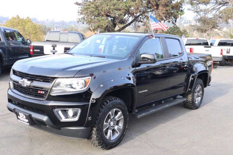 Used 2016 Chevrolet Colorado Z71 with VIN 1GCGSDE38G1336031 for sale in San Diego, CA