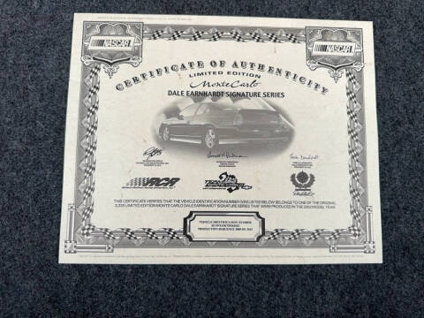 2002 Chevrolet Monte Carlo SS