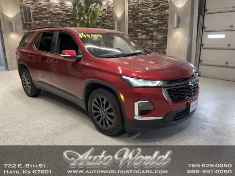 2022 Chevrolet Traverse for sale at Auto World Used Cars in Hays KS