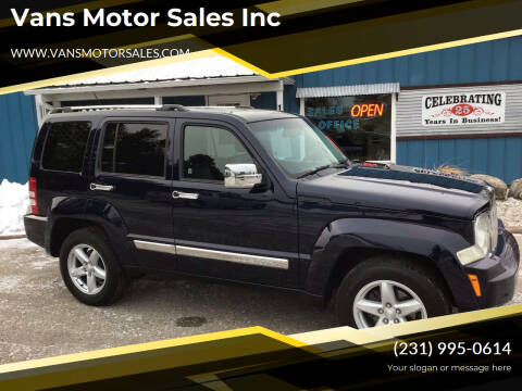 2012 Jeep Liberty for sale at Vans Motor Sales Inc in Traverse City MI