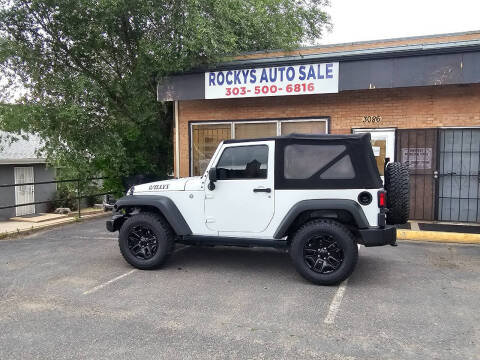 2016 Jeep Wrangler Willys Wheeler