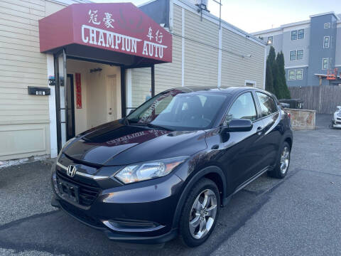 2018 Honda HR-V for sale at Champion Auto LLC in Quincy MA