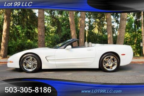 1999 Chevrolet Corvette for sale at LOT 99 LLC in Milwaukie OR