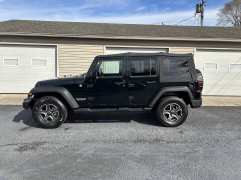 2012 Jeep Wrangler Unlimited for sale at Sunset Motors 1 LLC in Yorktown IN